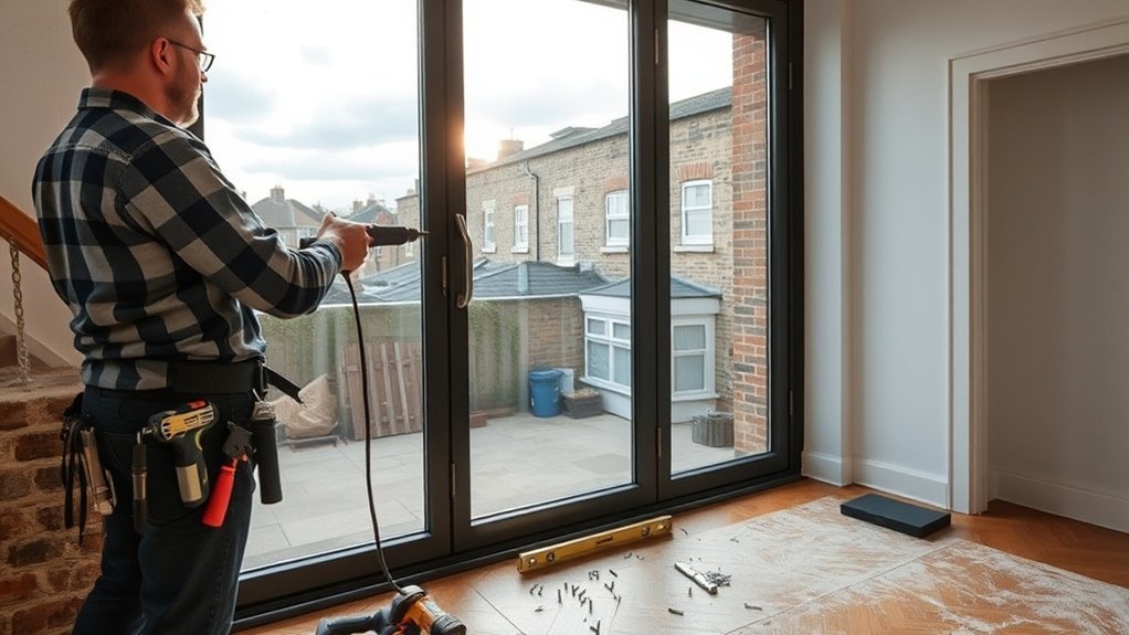 Aluminium Door Installation Holland Park