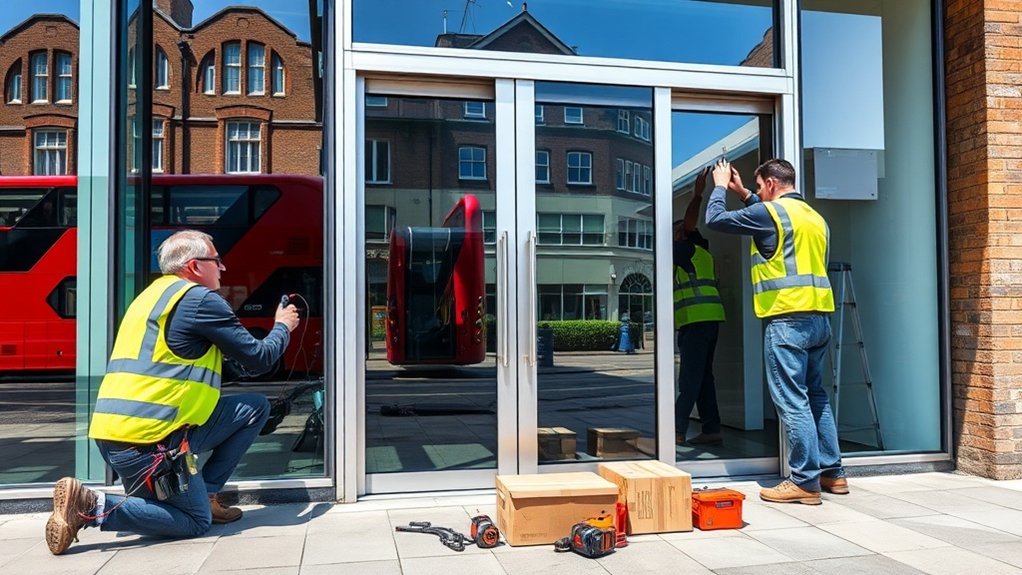 Automatic Door Installation Holland Park