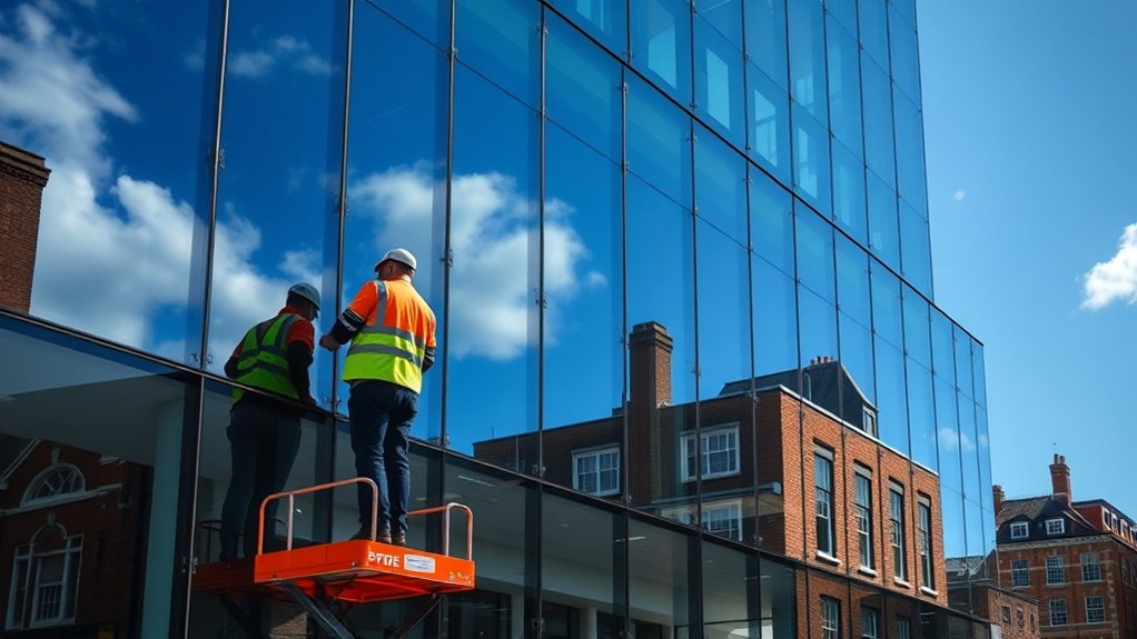 Commercial Glazing Lansdowne Crescent