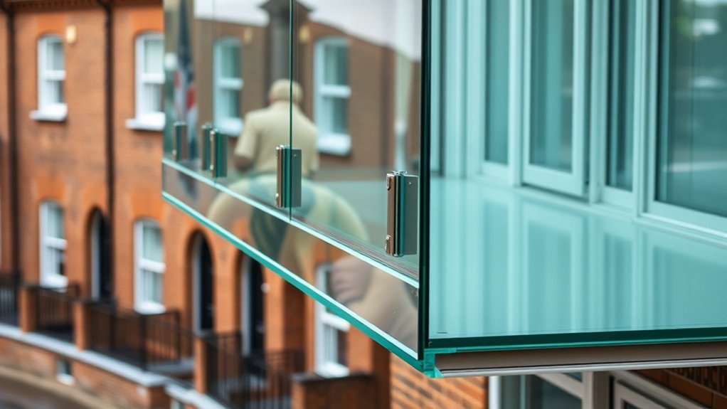 Glass Balcony Installation Holland Park