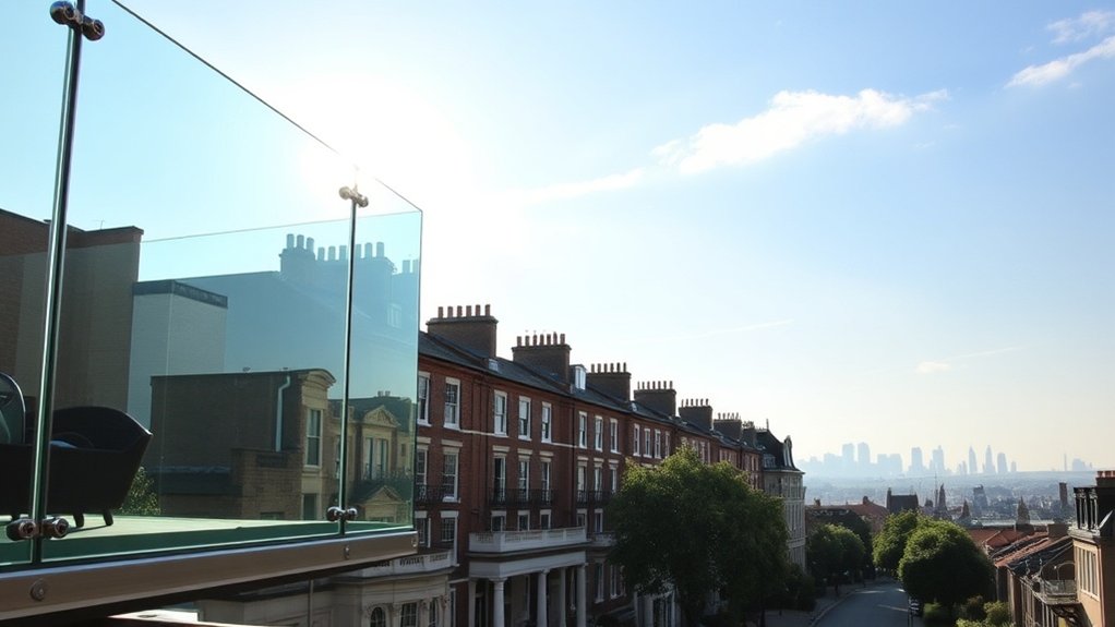 Glass Balustrades & Balconies Holland Park