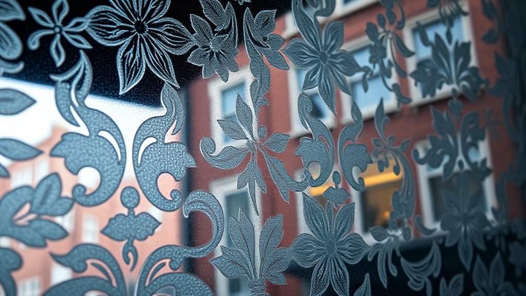 Patterned Decorative Glass Holland Park
