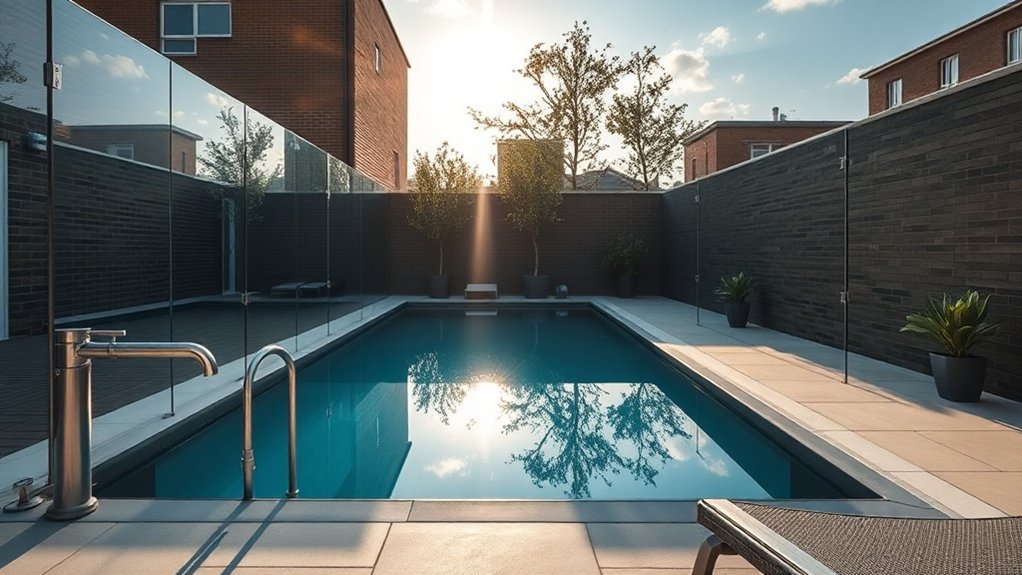Pool Glass Fencing Holland Park