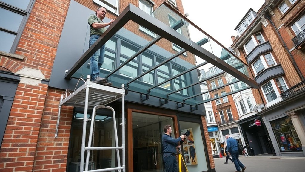 Shopfront Canopy Holland Park