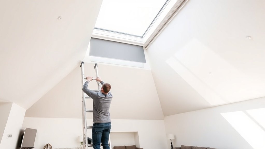 Skylight Blinds Installation Holland Park