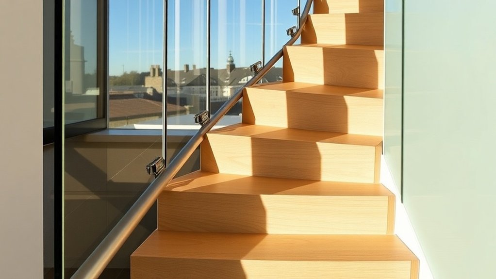 Staircase Glass Panels Holland Park