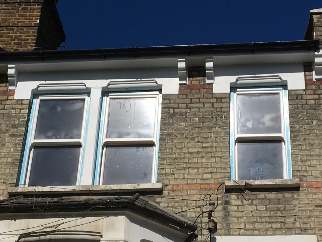 New uPVC sash windows fitted on Victorian terrace in Holland Park